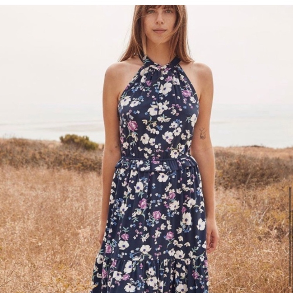 Christy Dawn- The Reese Dress: Midnight Boho-Size small